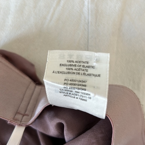 Babaton slip satin midi skirt - Picture 3 of 4